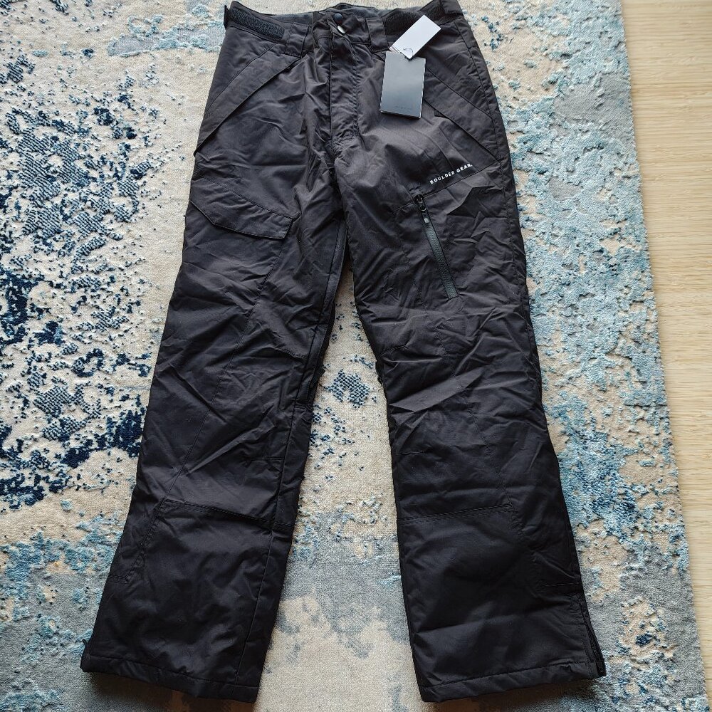 NWT: Men's Boulder Gear Payload Snow Pants, Black, Small